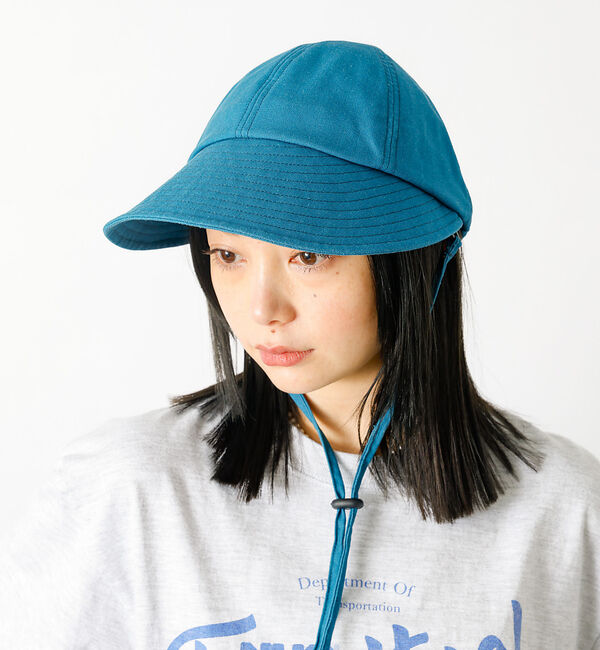 Rouge vif「【Ruben/ルーベン】リネンデイリーキャップ（顎紐付き）【WEB限定】」|その他|