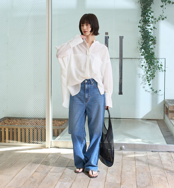 Rouge vif「NEWドルマンビッグシャツ」|シャツ・ブラウス|