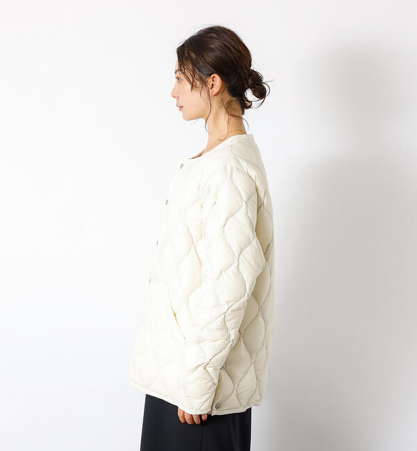 Rouge vif「【TAION / タイオン】ミリタリー クルーネック ダウンジャケット / ソフ」|ダウン|