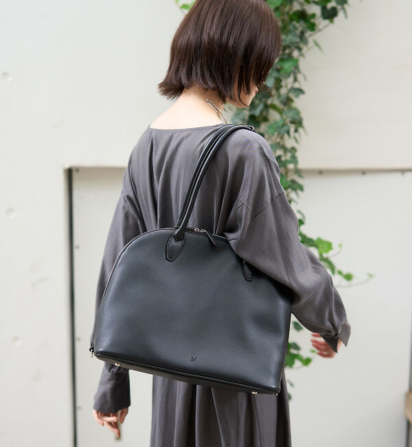 Rouge vif「【&MyuQ/アンドミューク】THALLO ショルダーバッグ / トートバッグ」|トートバッグ|ブラック