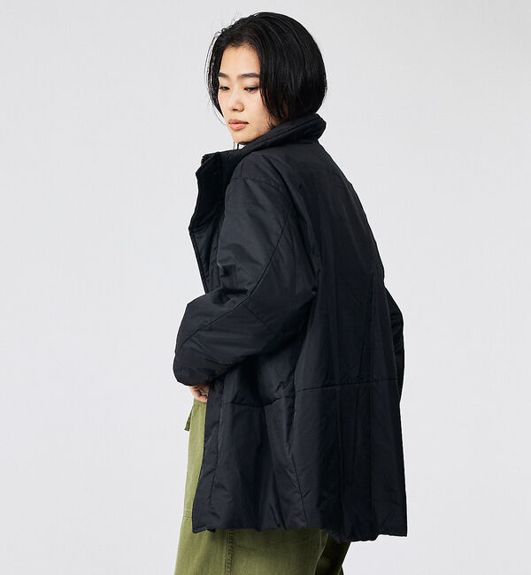 Rouge vif「【Le Melange/ル・メランジュ】モンスターパーカー / スタンドカラーコ」|ダウン|