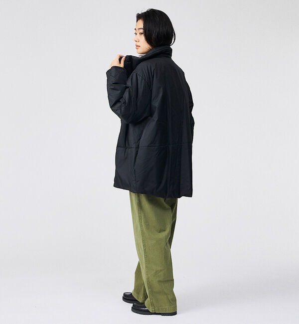 Rouge vif「【Le Melange/ル・メランジュ】モンスターパーカー / スタンドカラーコ」|ダウン|