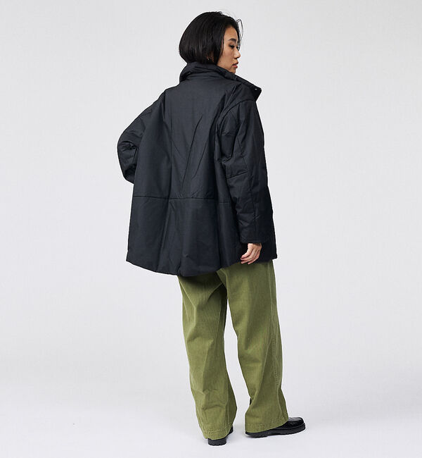 Rouge vif「【Le Melange/ル・メランジュ】モンスターパーカー / スタンドカラーコ」|ダウン|