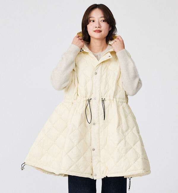 Rouge vif「【TAION / タイオン】シティダウンケープ / ダウンベスト」|ダウン|