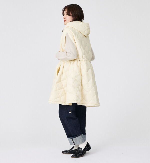 Rouge vif「【TAION / タイオン】シティダウンケープ / ダウンベスト」|ダウン|