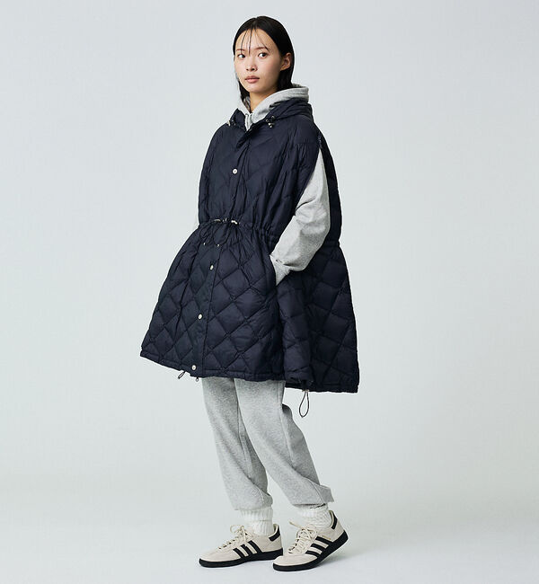 Rouge vif「【TAION / タイオン】シティダウンケープ / ダウンベスト」|ダウン|