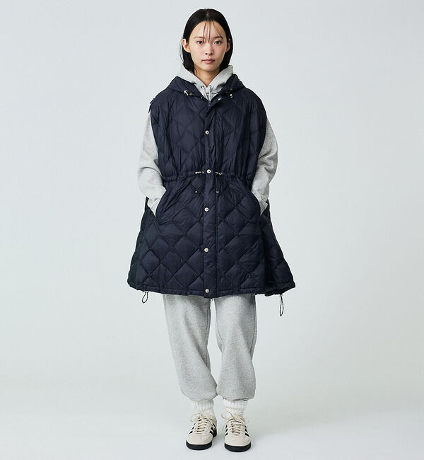 Rouge vif「【TAION / タイオン】シティダウンケープ / ダウンベスト」|ダウン|