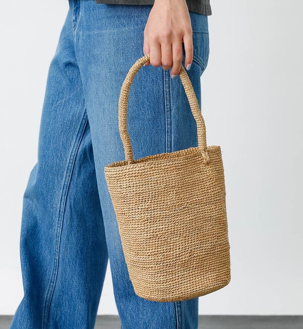 Rouge vif「【MADE IN MADA /メイドインマダ】ワンハンドル かごバッグ【予約】」|かごバッグ|