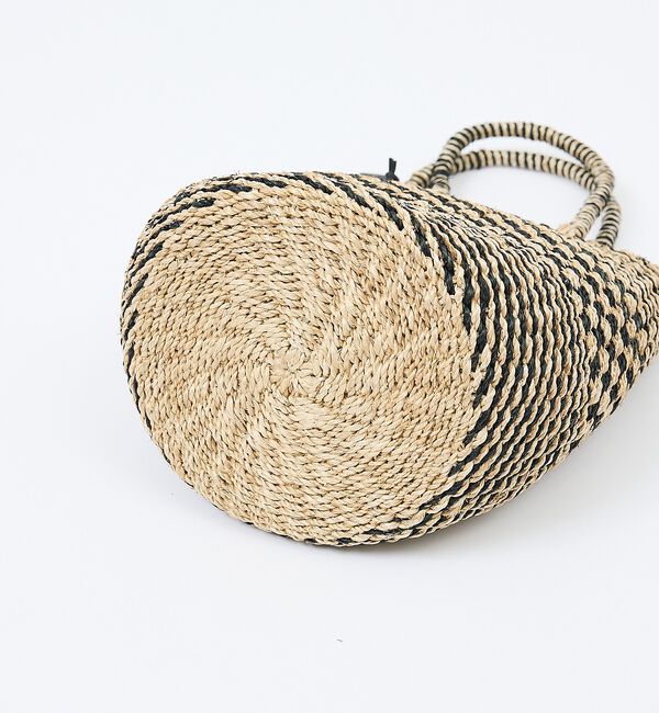 Rouge vif「【BAGMATI / バグマティ】アバカバスケット S / ワンハンドル かごバ」|かごバッグ|