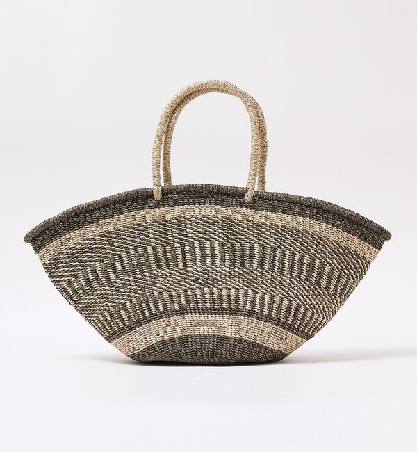 Rouge vif「【BAGMATI / バグマティ】アバカバスケット L / トートかごバッグ【予」|かごバッグ|