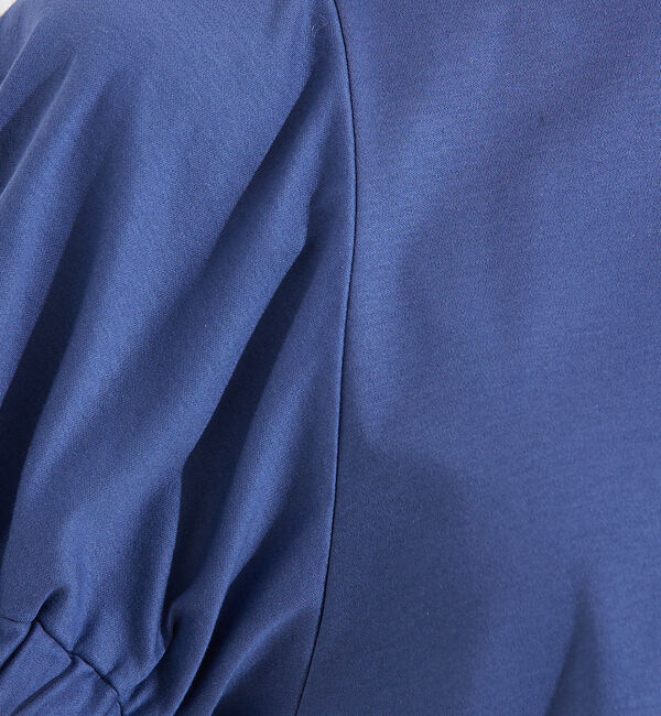 qualite「袖ギャザーカットTOP」|Tシャツ・カットソー|