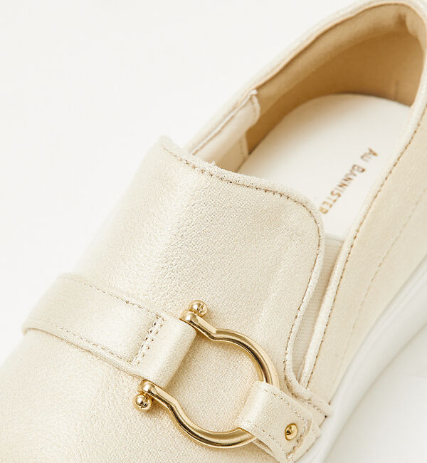 AU BANNISTER「【晴雨兼用 / 販売店舗限定】スリッポンスニーカー」|スニーカー|