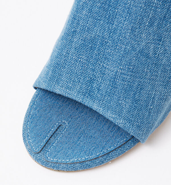 AU BANNISTER「【40周年】【Betty Smith別注】コラボユニークヒールミュール」|サンダル|