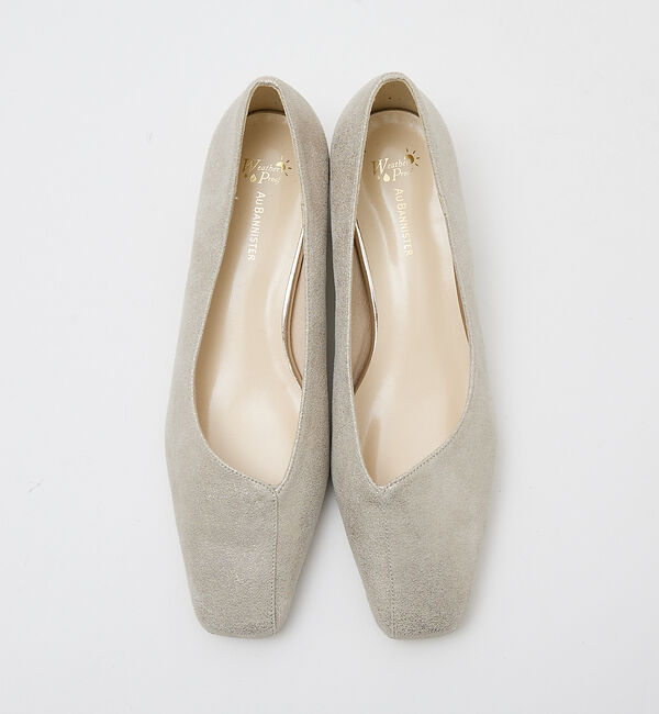 AU BANNISTER「撥水レザーパンプス」|パンプス|