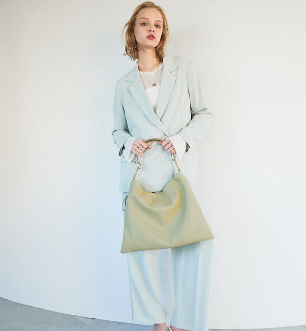 LOWELL things「【STORY掲載】Mira/WハンドルHOBOワンショルダーバッグ」|ショルダー・メッセンジャー|