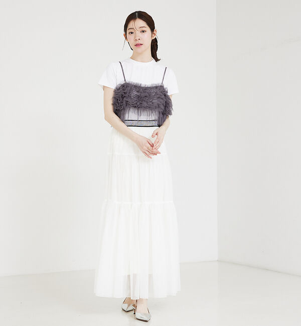 SELFIST「チュールフリルキャミビスチェ」|その他|