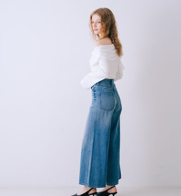 SELFIST「2wayワンショルダーリボン付ニット」|ニット・セーター|