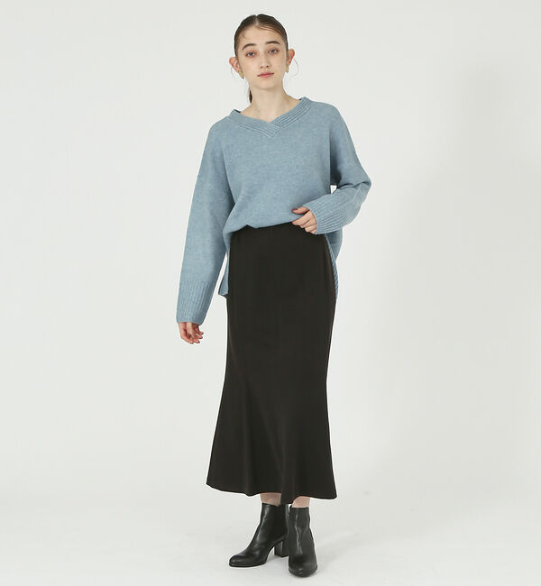 abahouse mavie「【セットアップ対応】カルゼジャージーマーメイドスカート」|スカート|