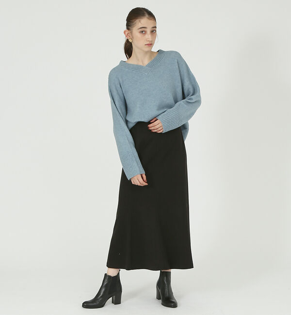 abahouse mavie「【セットアップ対応】カルゼジャージーマーメイドスカート」|スカート|