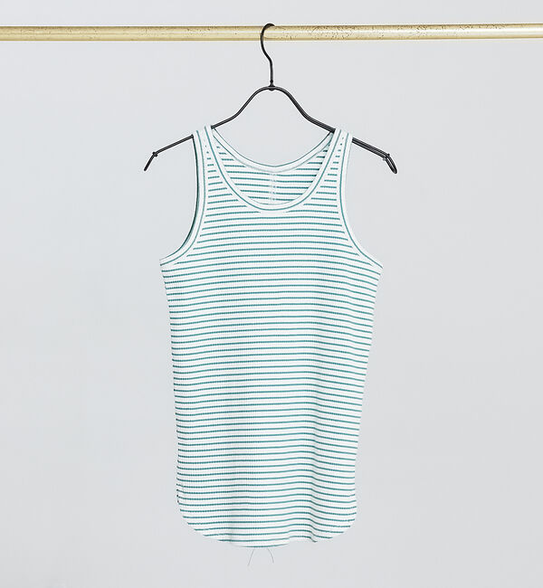 abahouse mavie「テレコボーダータンクトップ」|キャミソール|
