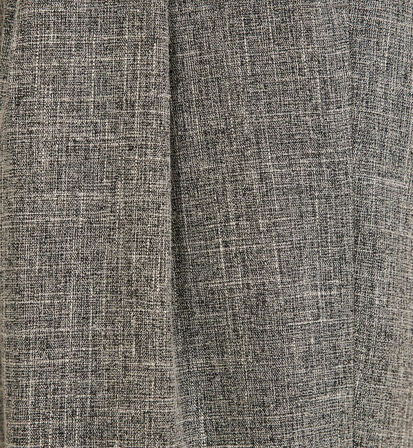 abahouse mavie「【大人気半袖ジャケットにセットアップ対応！】リネンライクタックワイドパンツ/WE」|その他|