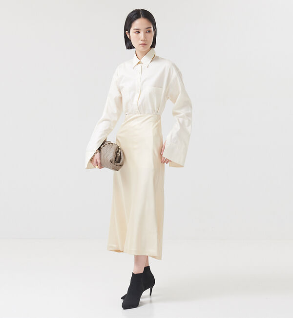 The Store by C' 「【COCUCA】サテンバイアス スカート」|スカート|