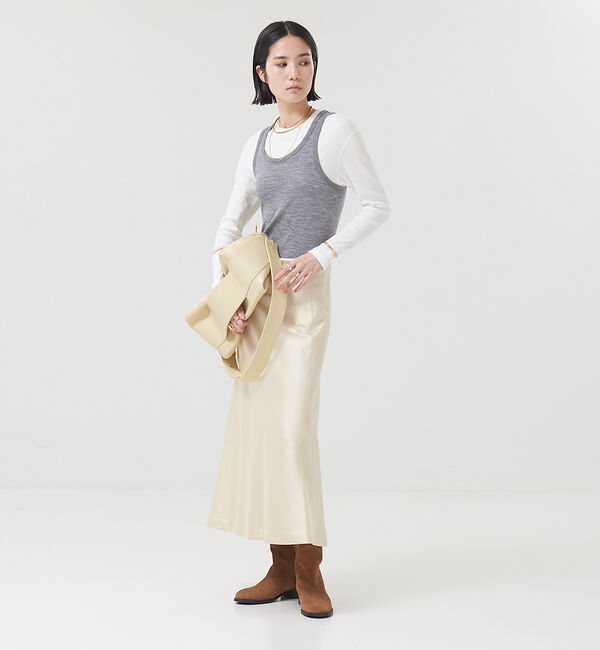 The Store by C' 「【COCUCA】サテンバイアス スカート」|スカート|