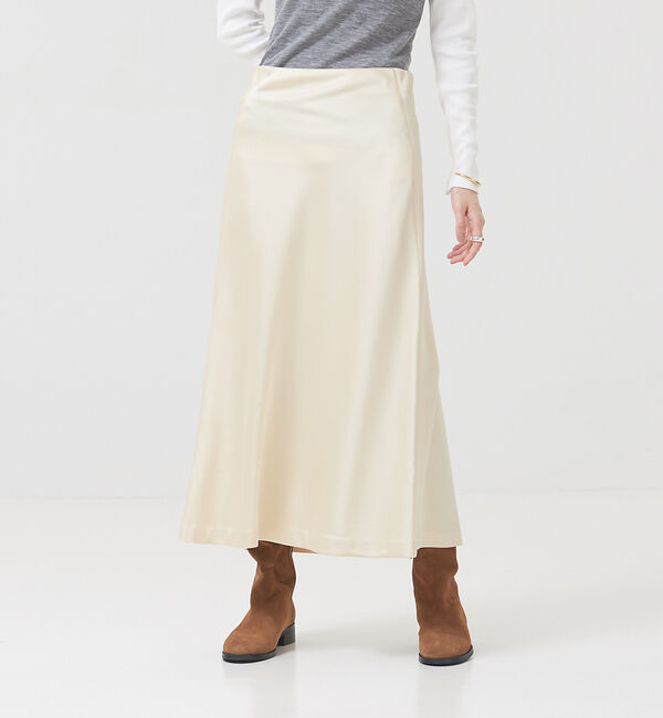 The Store by C' 「【COCUCA】サテンバイアス スカート」|スカート|