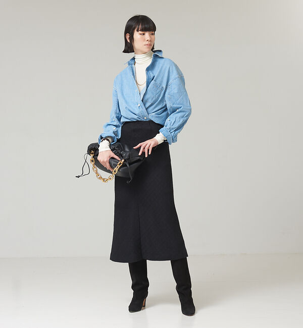 The Store by C' 「【COCUCA】ツィードバイヤススカート」|スカート|