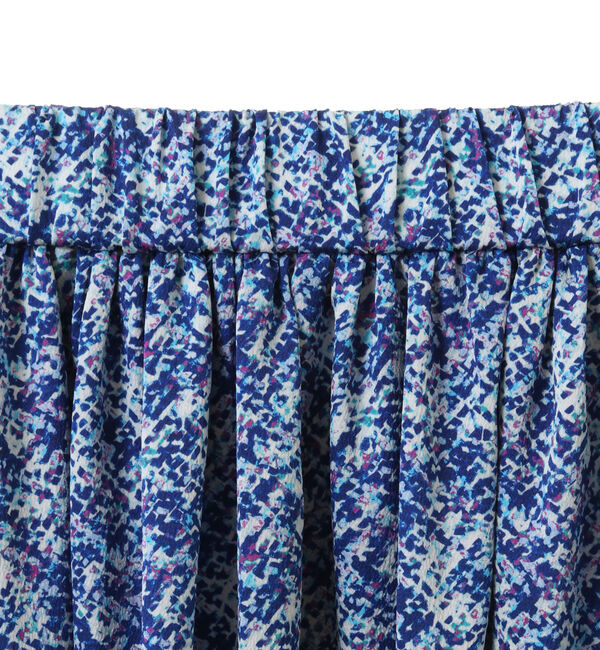 TIARA「カラースパングルプリントギャザーフレアスカート」|スカート|