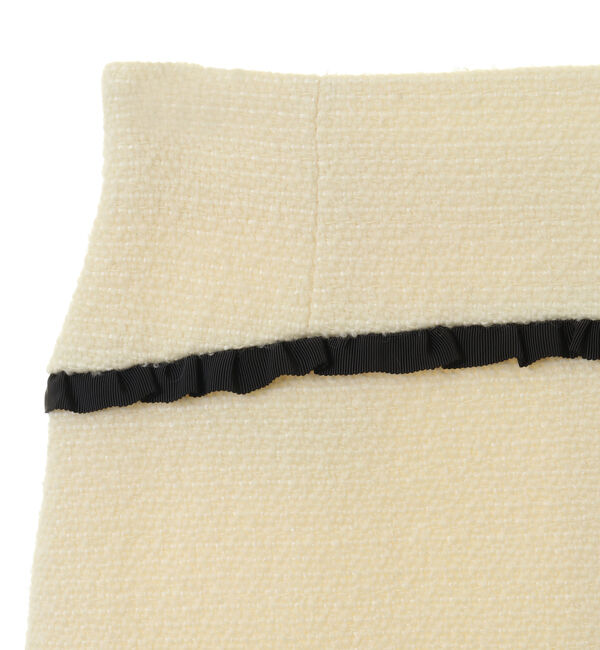 TIARA「フリルトリミングミニスカート」|スカート|