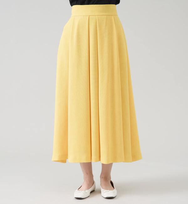TIARA「タックフレアハイウエストスカート」|スカート|