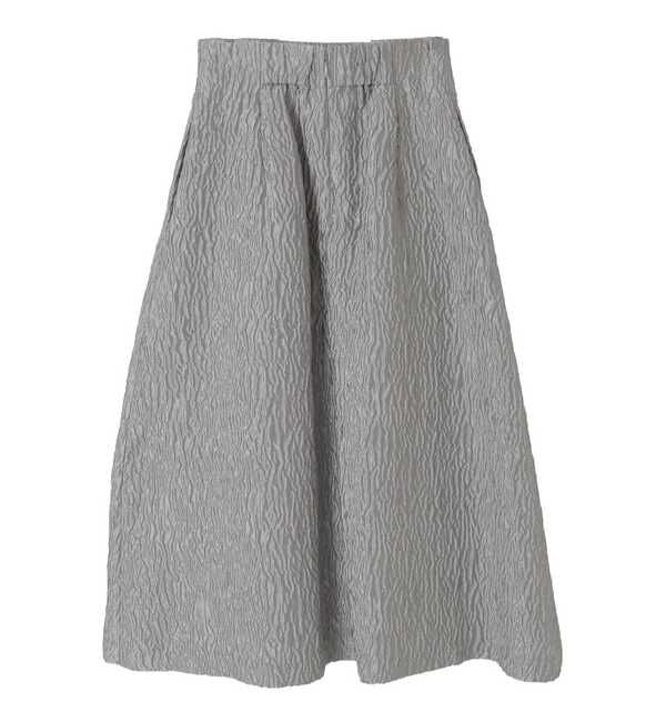 TIARA「ジャガードタックフレアスカート」|スカート|