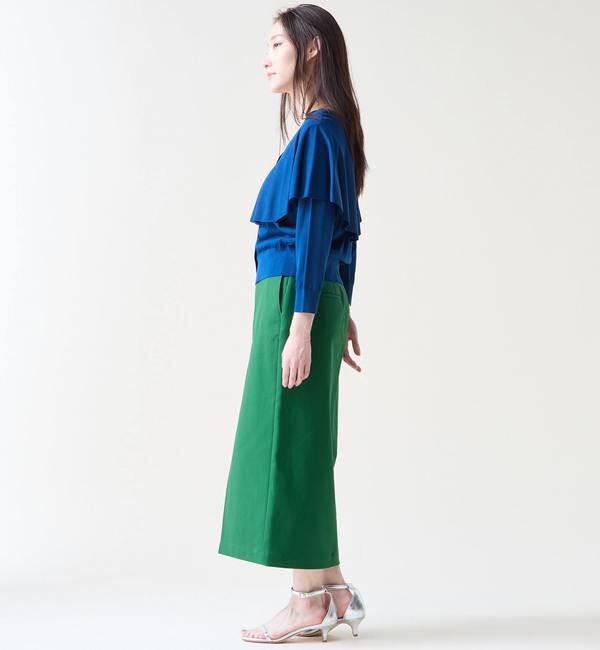 TIARA「Vネックケープニット」|ニット・セーター|