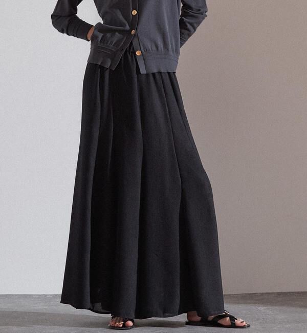 Liesse「ハギフレアスカート」|スカート|ブラック