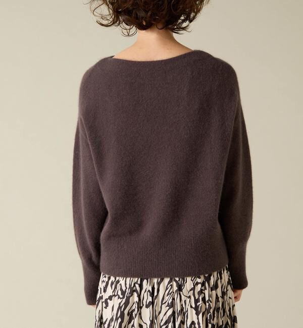 Liesse「フォックスウールボートネックニット」|ニット・セーター|