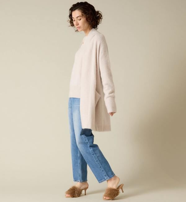 Liesse「フォックスウールロングカーディガン」|カーディガン|
