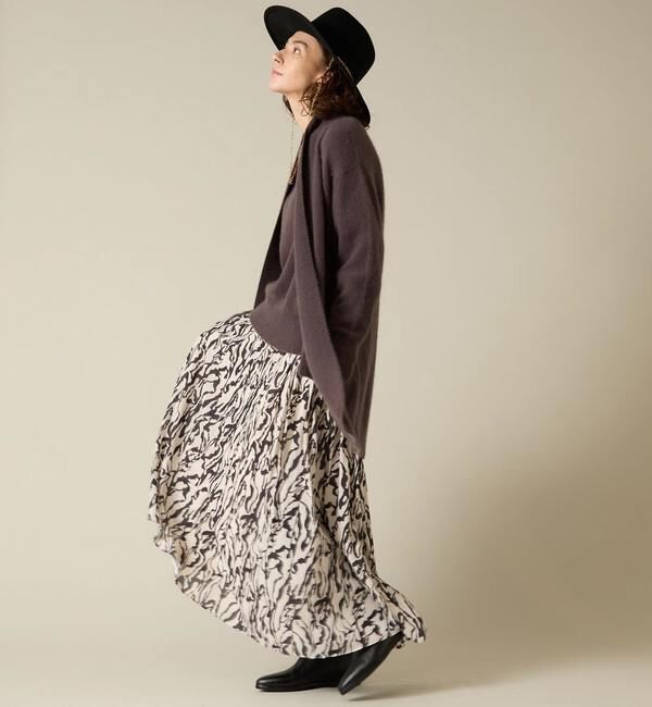 Liesse「フォックスウールロングカーディガン」|カーディガン|