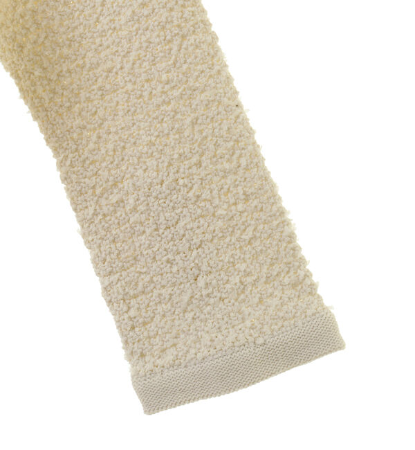 Liesse「ツイーディーニットジャケット」|カーディガン|