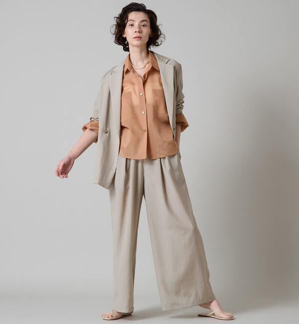 Liesse「《大草直子さん着用》ショートスリーブジャケット」|その他|