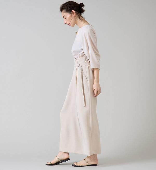 Liesse「コクーンスリーブ切り替えブラウス」|シャツ・ブラウス|