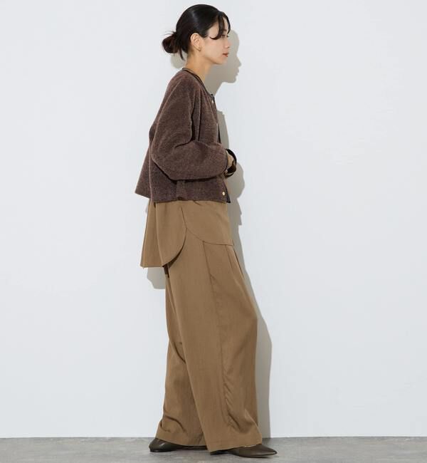 Liesse「クロップドボアジャケット」|その他|