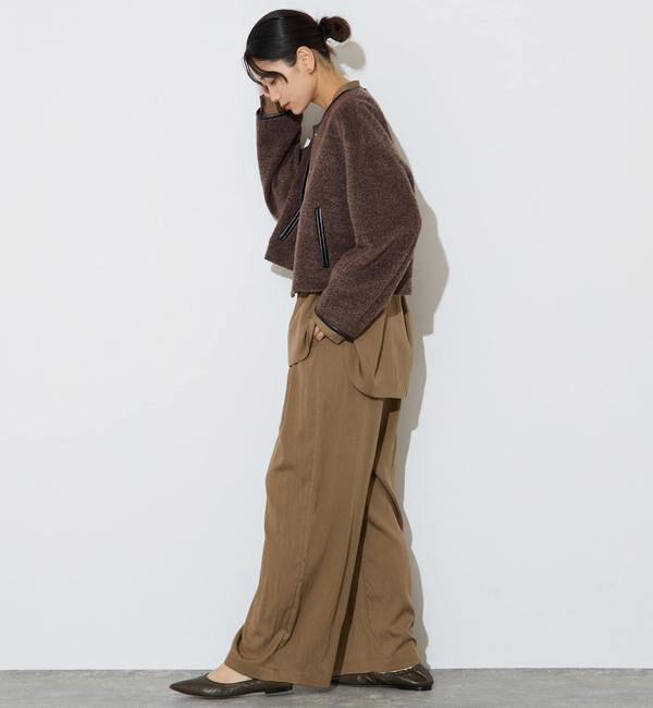 Liesse「クロップドボアジャケット」|その他|