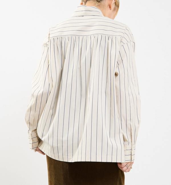 Soffitto「タイ付き（取り外し可能）ブラウス」|シャツ・ブラウス|