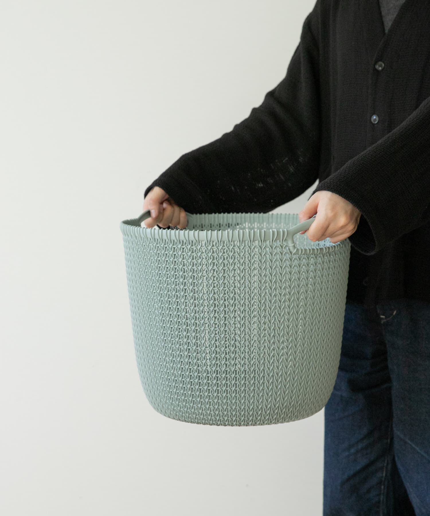 URBAN RESEARCH DOORS「『WEB限定』CURVER　ラウンドバスケット 30L」|その他|