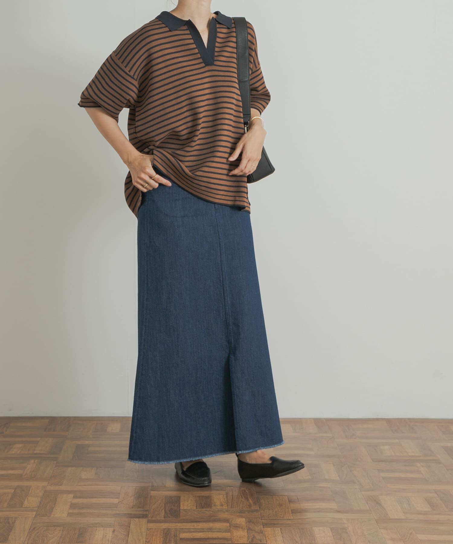 URBAN RESEARCH DOORS「Denim Flare Skirt」|スカート|