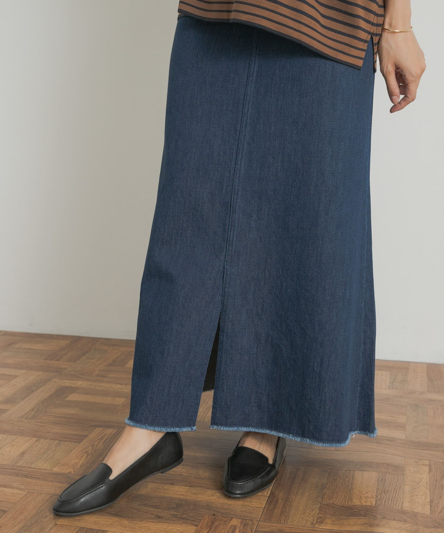 URBAN RESEARCH DOORS「Denim Flare Skirt」|スカート|