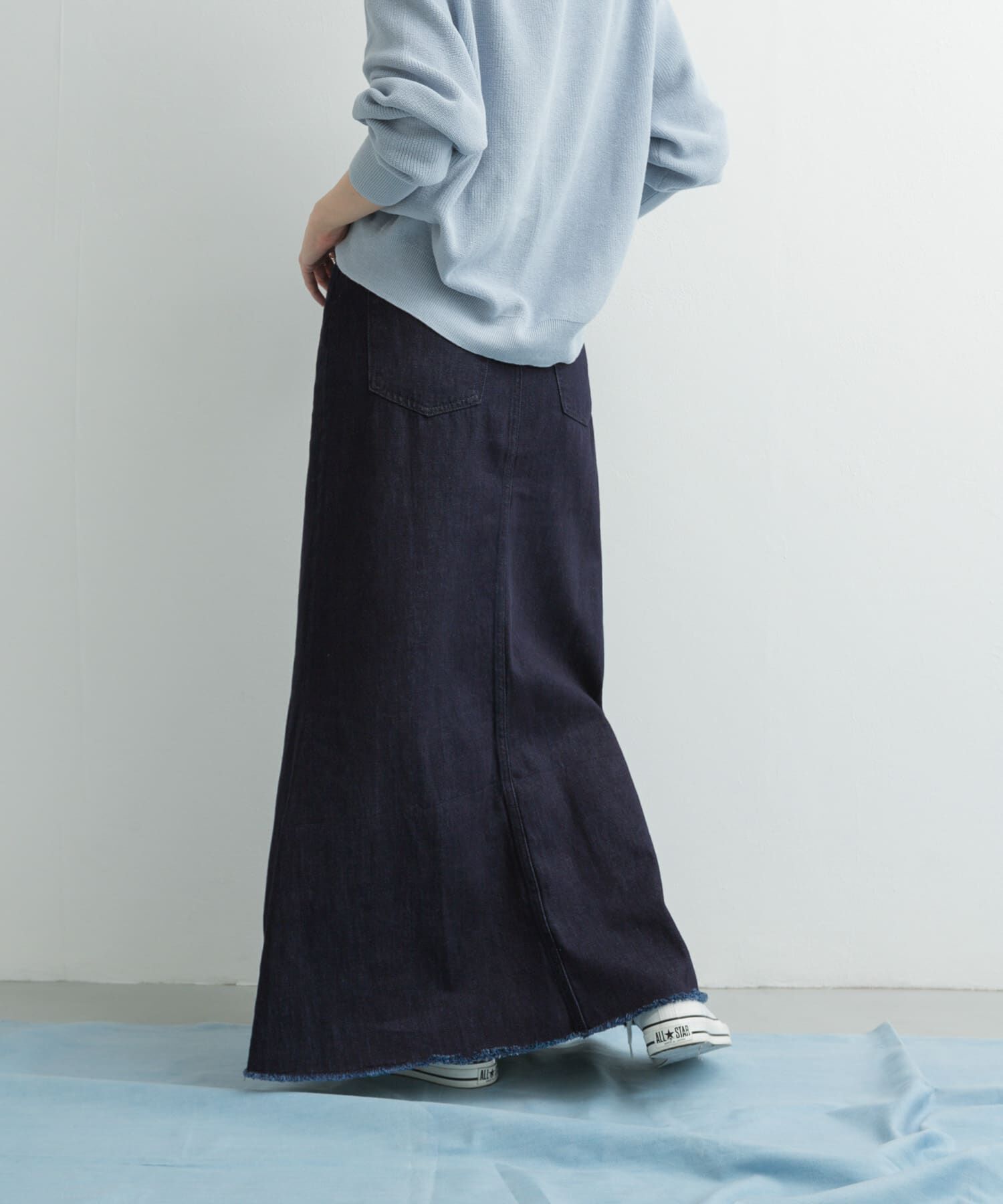 URBAN RESEARCH DOORS「Denim Flare Skirt」|スカート|