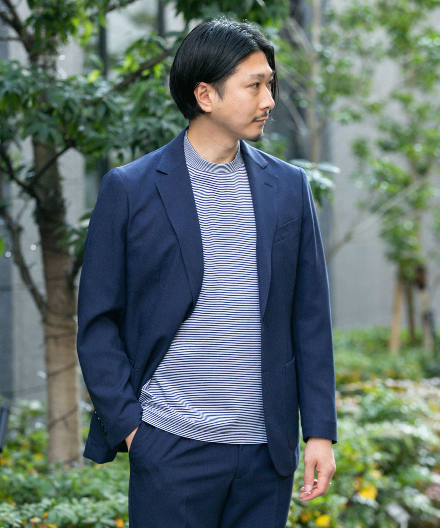 URBAN RESEARCH DOORS「『イージーケア』LIFE STYLE TAILOR　トロワッシャーストレッチジャケット」|その他|