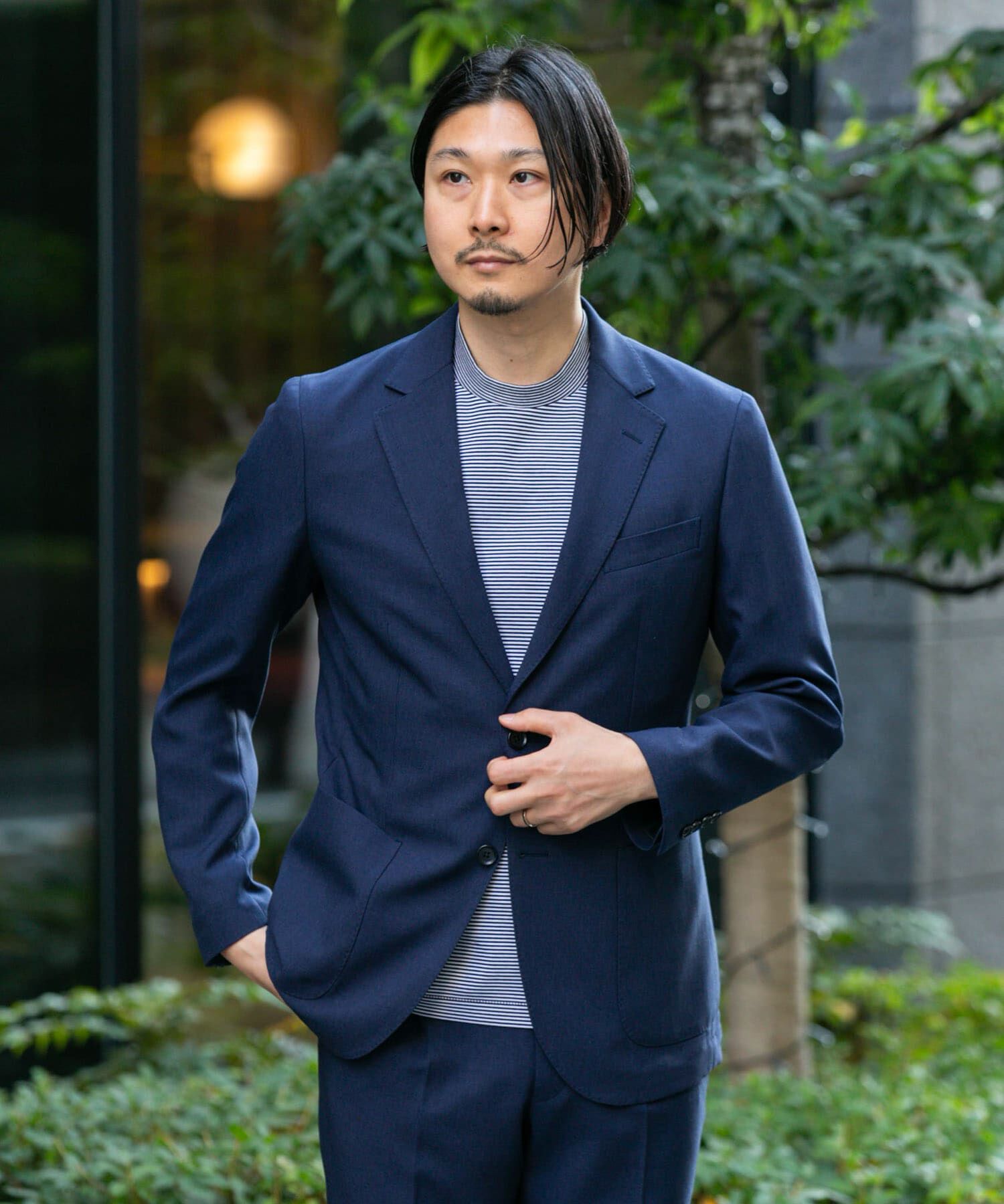 URBAN RESEARCH DOORS「『イージーケア』LIFE STYLE TAILOR　トロワッシャーストレッチジャケット」|その他|